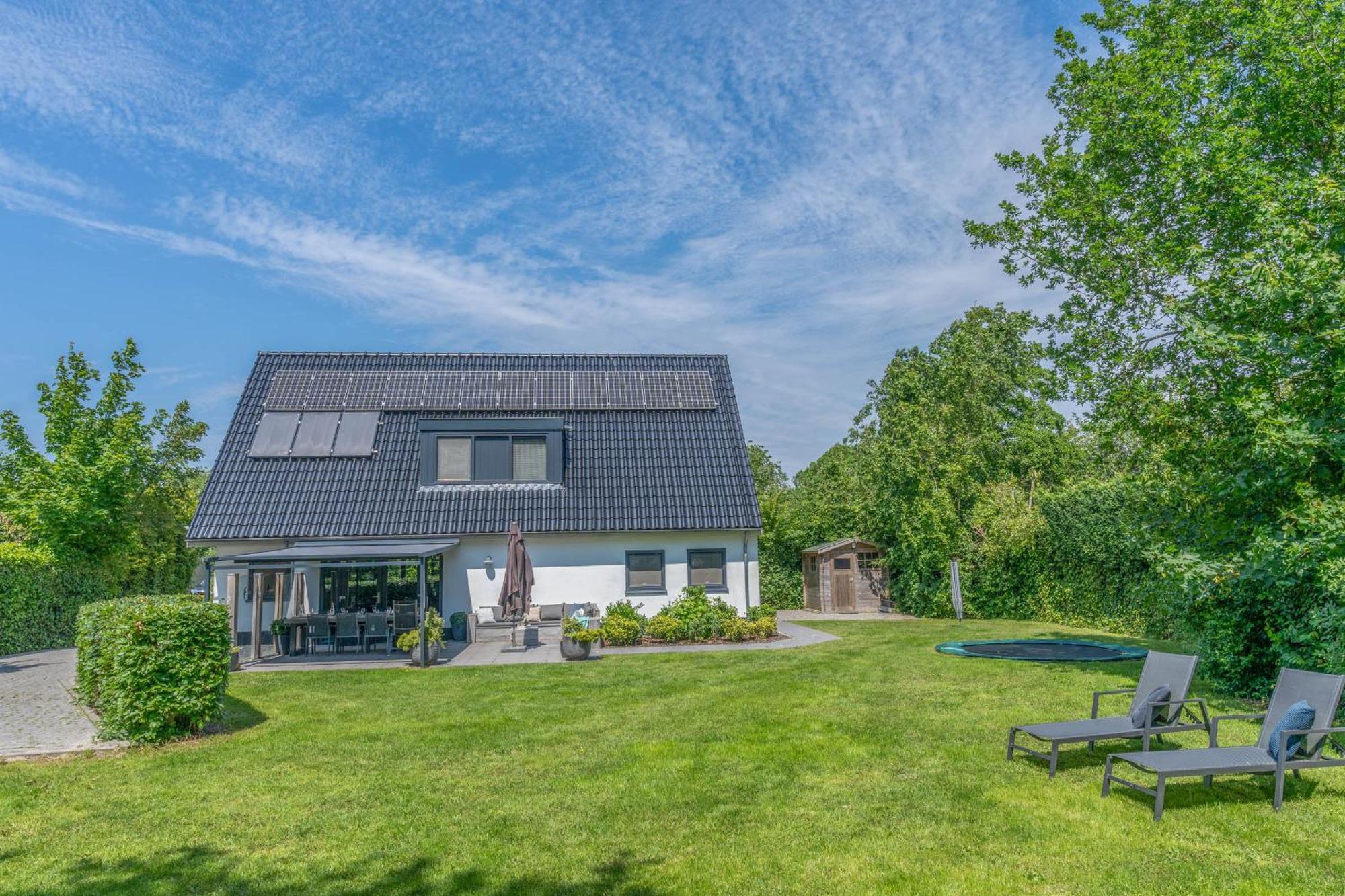 Witte Parel Villa Den Burg Buitenkant foto